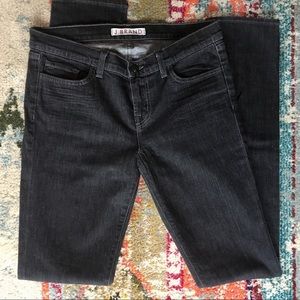 J Brand 912 Pencil Leg Skinny Jeans in Black